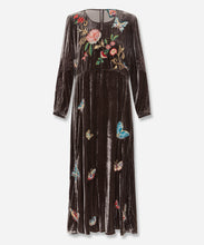 Load image into Gallery viewer, Velvet Effortless Midi Dress