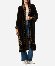 Load image into Gallery viewer, Velvet Kimono Coat