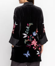 Load image into Gallery viewer, Sandra Wide Cuff Velvet Kimono