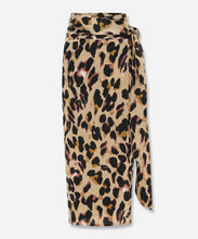 Load image into Gallery viewer, Brown Leopard Jaspre Skirt