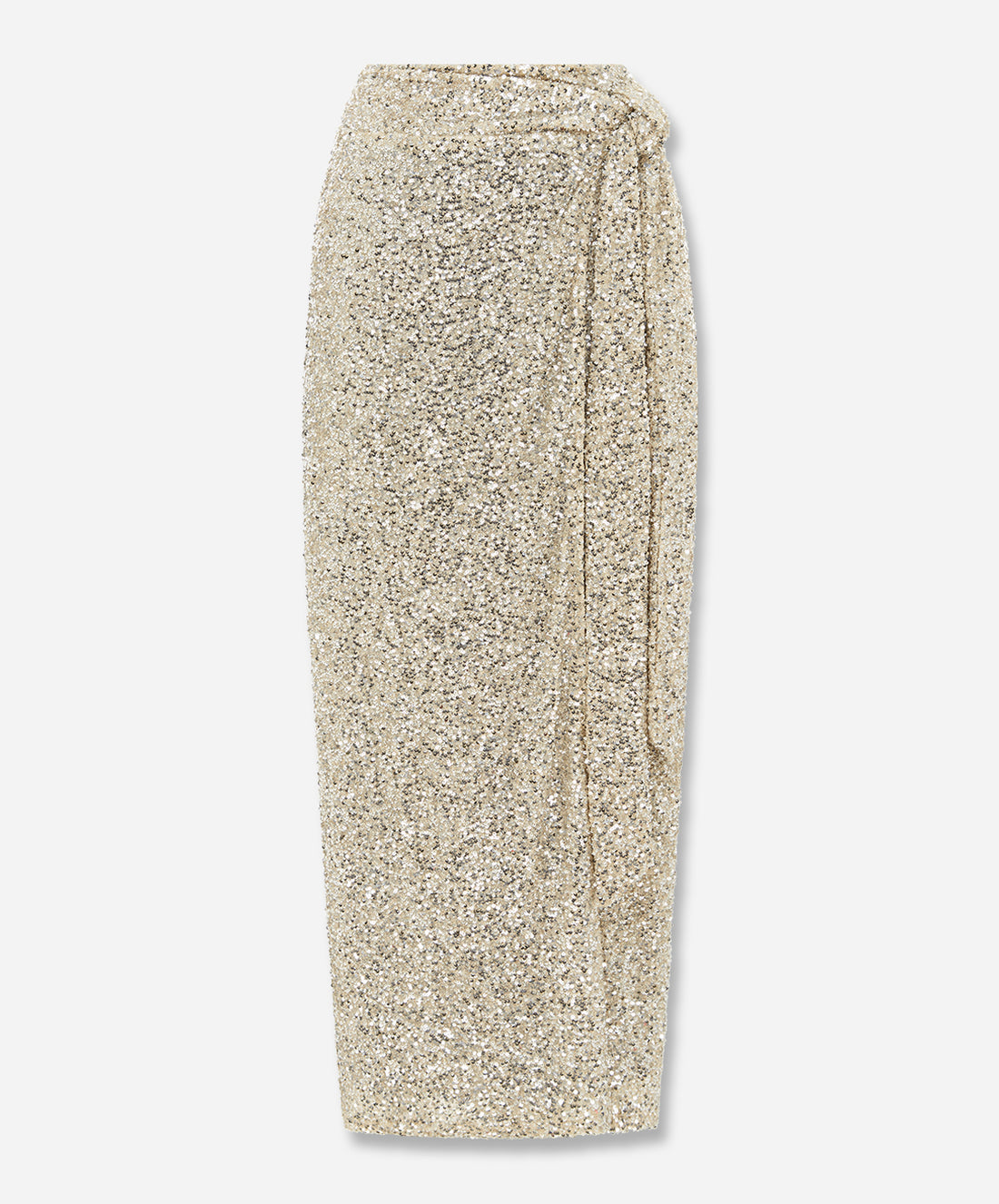 Sequin Maxi Wrap Jaspre Skirt