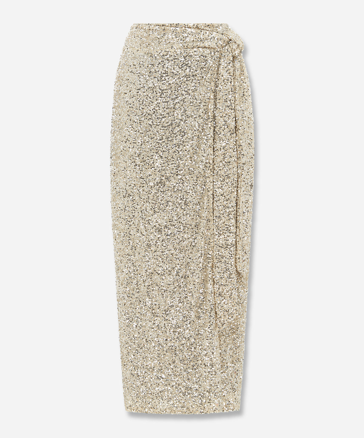 Sequin Maxi Wrap Jaspre Skirt The Forme