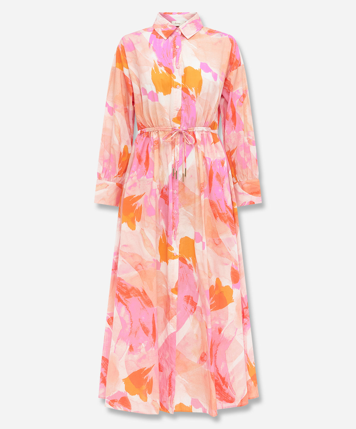 ミストレアスRibbon Pattern Raffle Shirt Dress