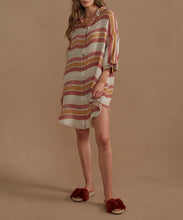 Load image into Gallery viewer, Sari Mini Shirt Dress