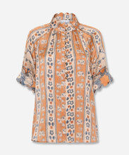 Load image into Gallery viewer, Delila Poppy Silk Blouse