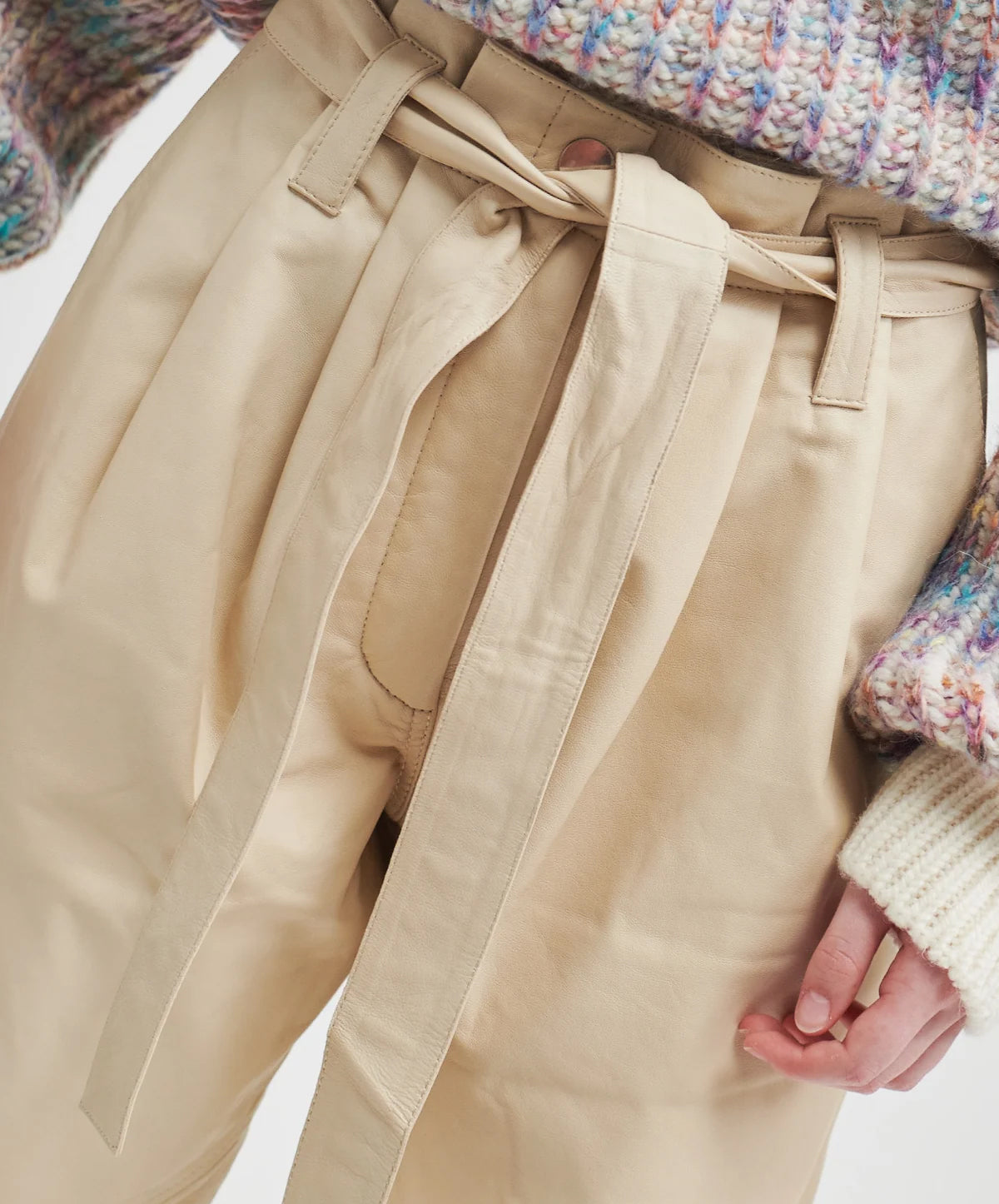 Lito Leather Trouser