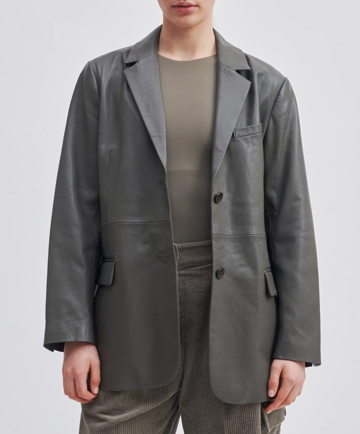 Lito New Leather Blazer