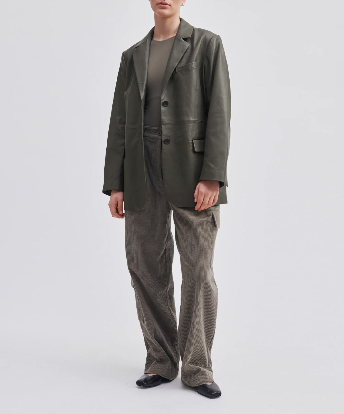 Lito New Leather Blazer