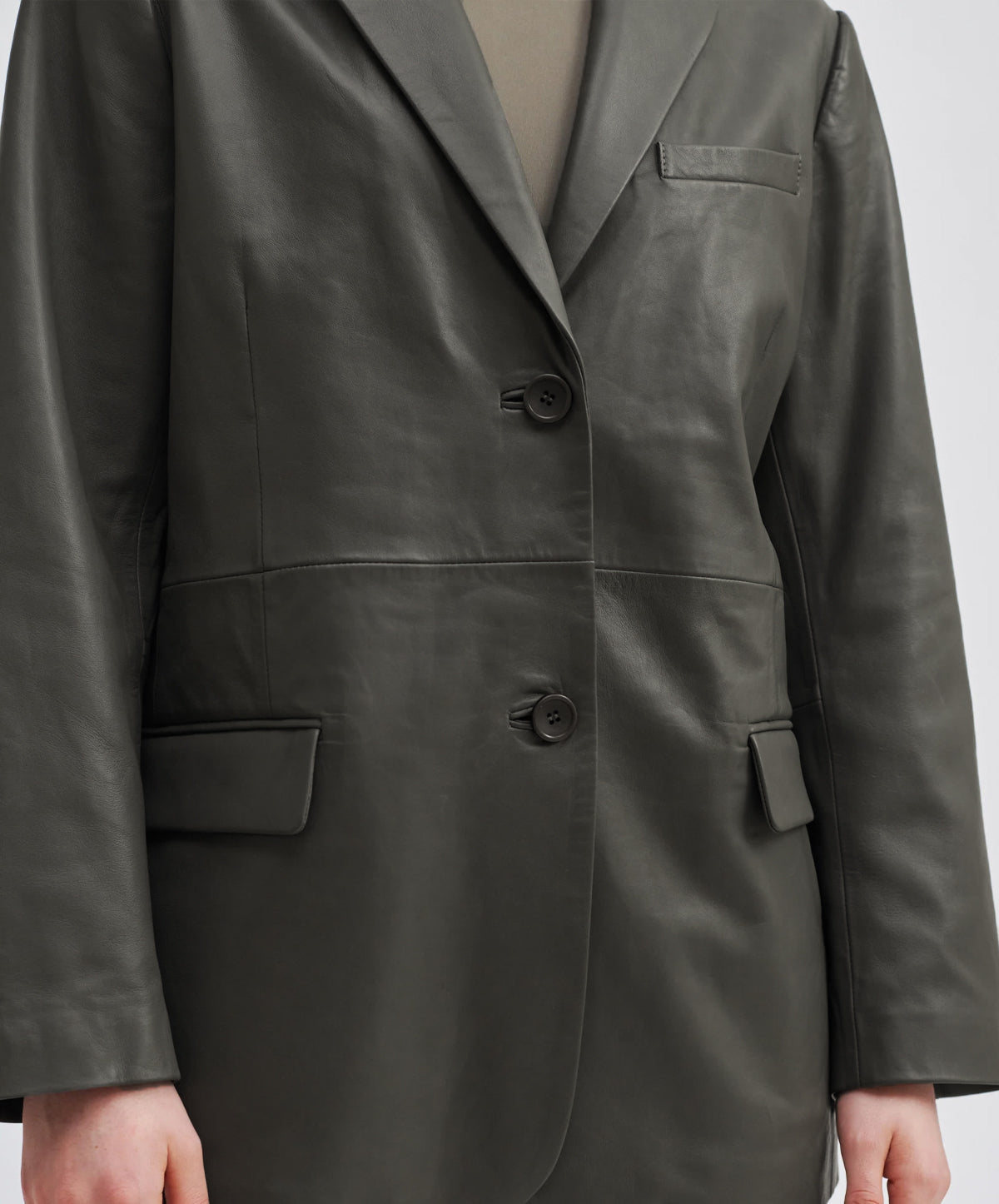 Lito New Leather Blazer