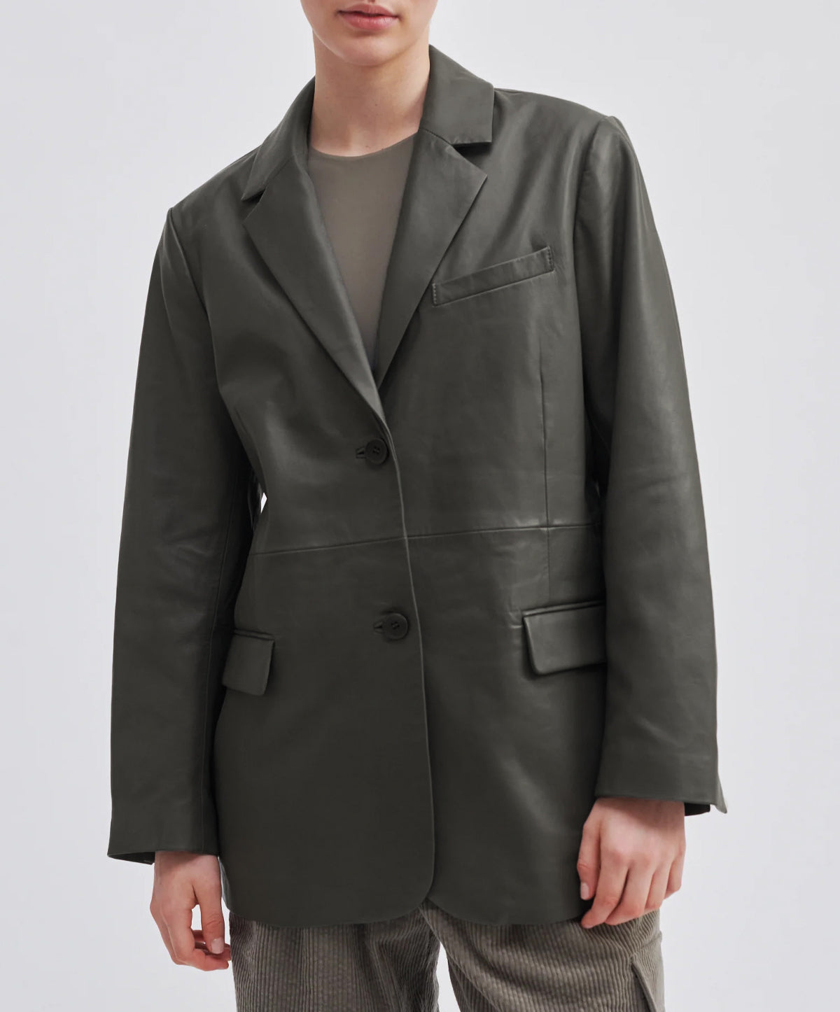 Lito New Leather Blazer