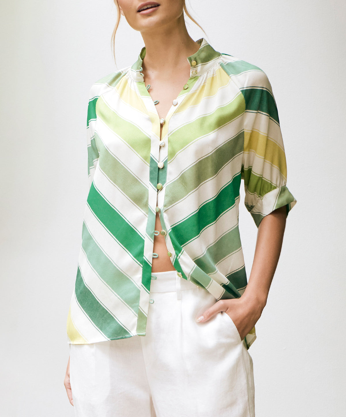 Amalfi Lea Silk Blouse