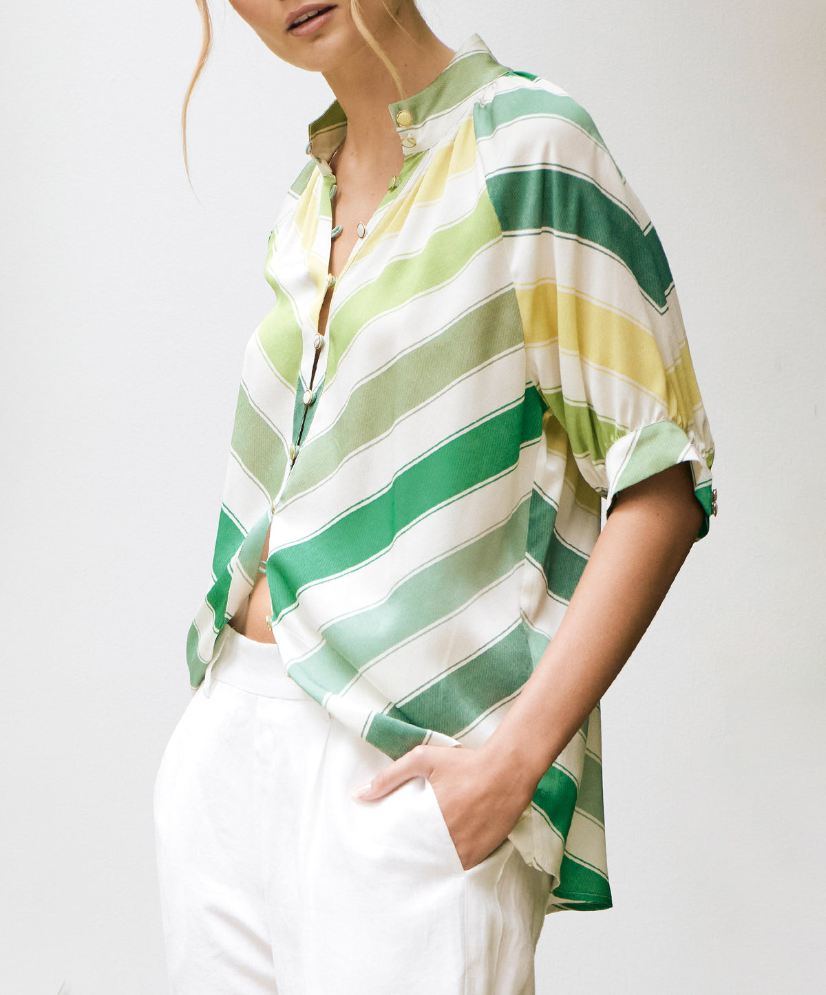 Amalfi Lea Silk Blouse