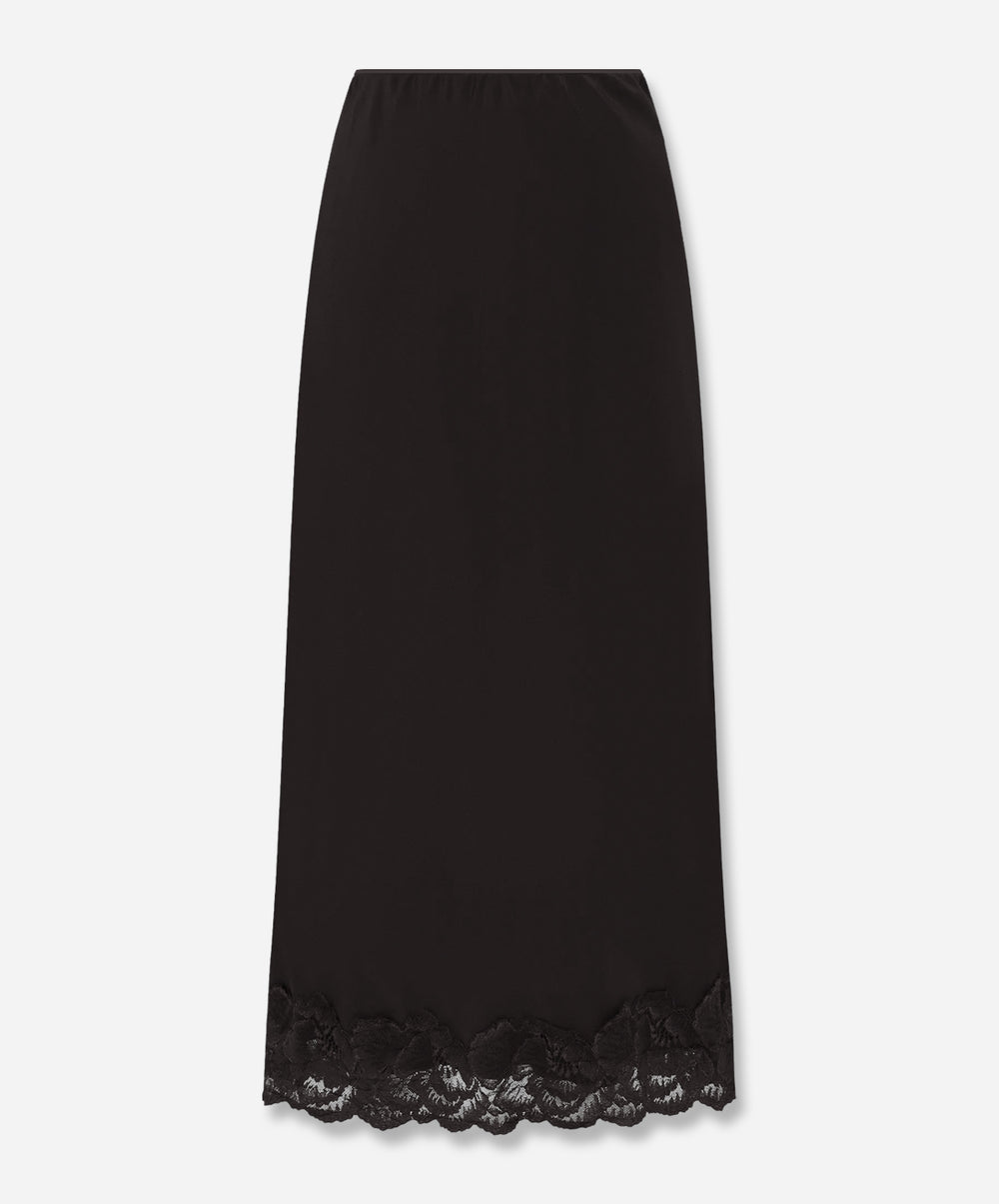 Marina Silk Midi Skirt