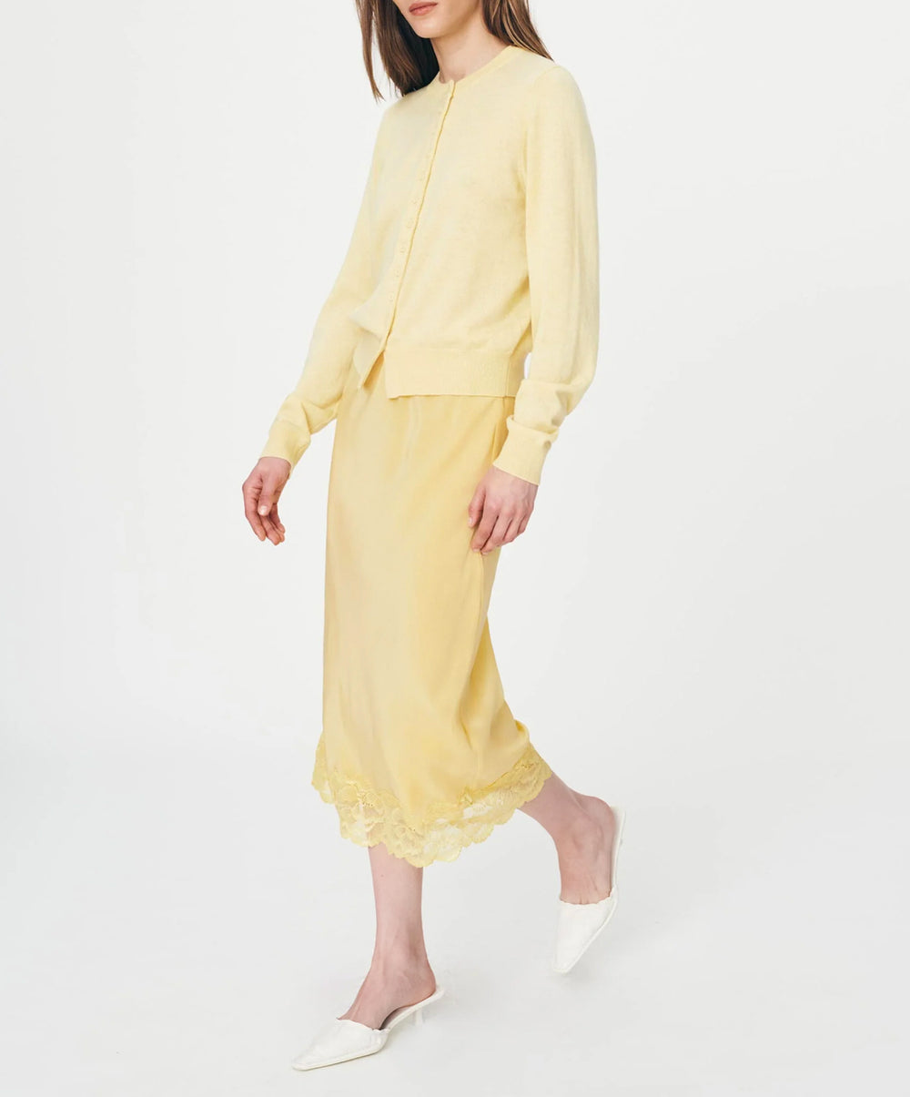 Marina Silk Midi Skirt