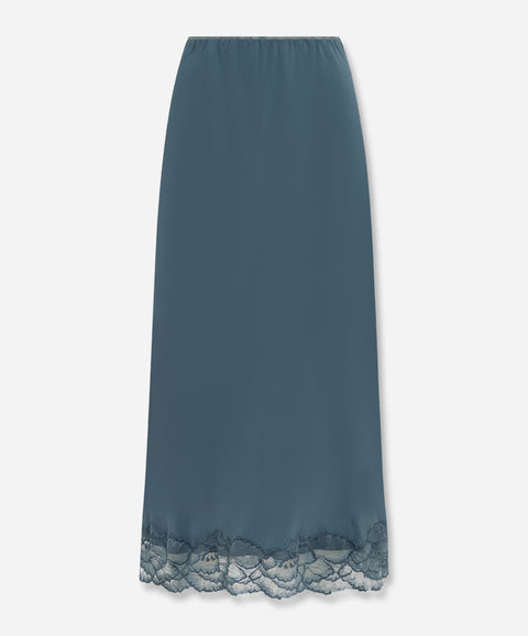 Marina Silk Midi Skirt