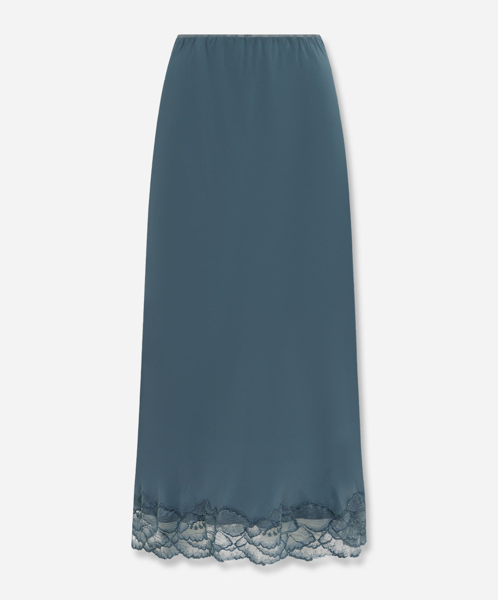 Marina Silk Midi Skirt