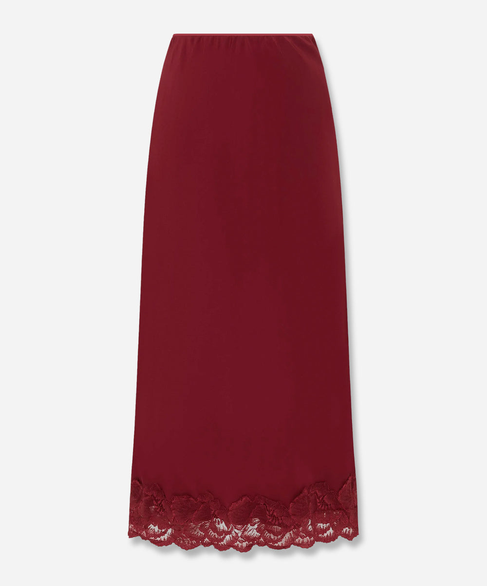 Marina Silk Midi Skirt