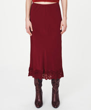 Load image into Gallery viewer, Marina Silk Midi Skirt