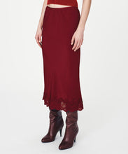 Load image into Gallery viewer, Marina Silk Midi Skirt