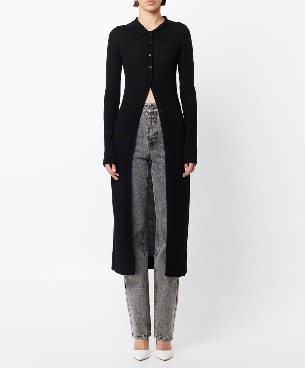 Maine Longline Merino Cardigan