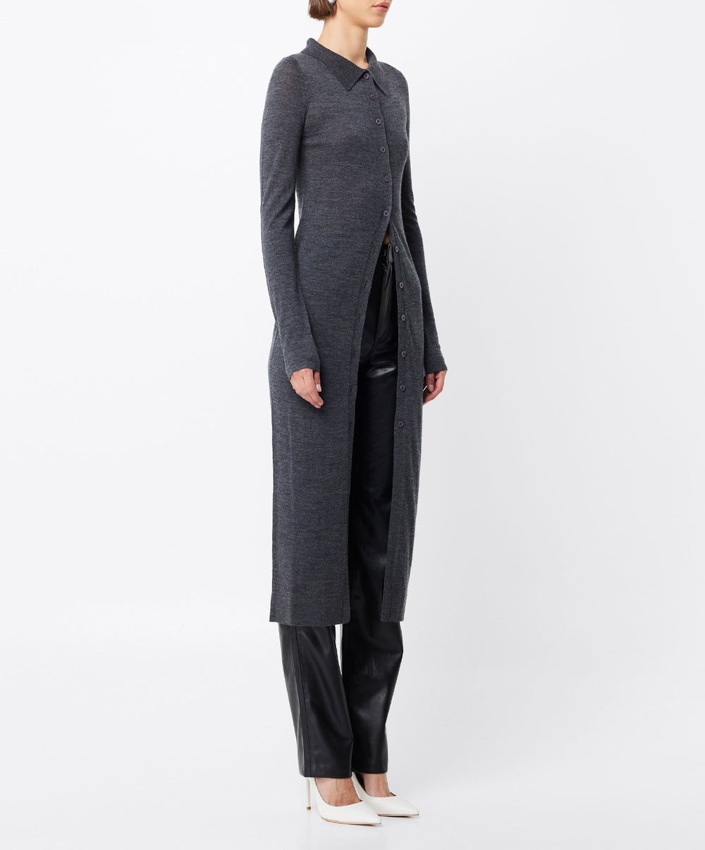 Maine Longline Merino Cardigan