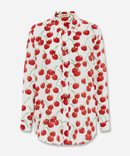 Load image into Gallery viewer, White Cherry Long Sleeve Shirt