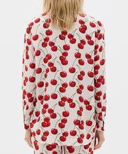 Load image into Gallery viewer, White Cherry Long Sleeve Shirt