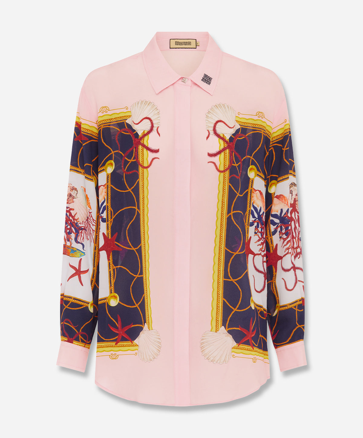 Coral Netting Long Sleeve Shirt