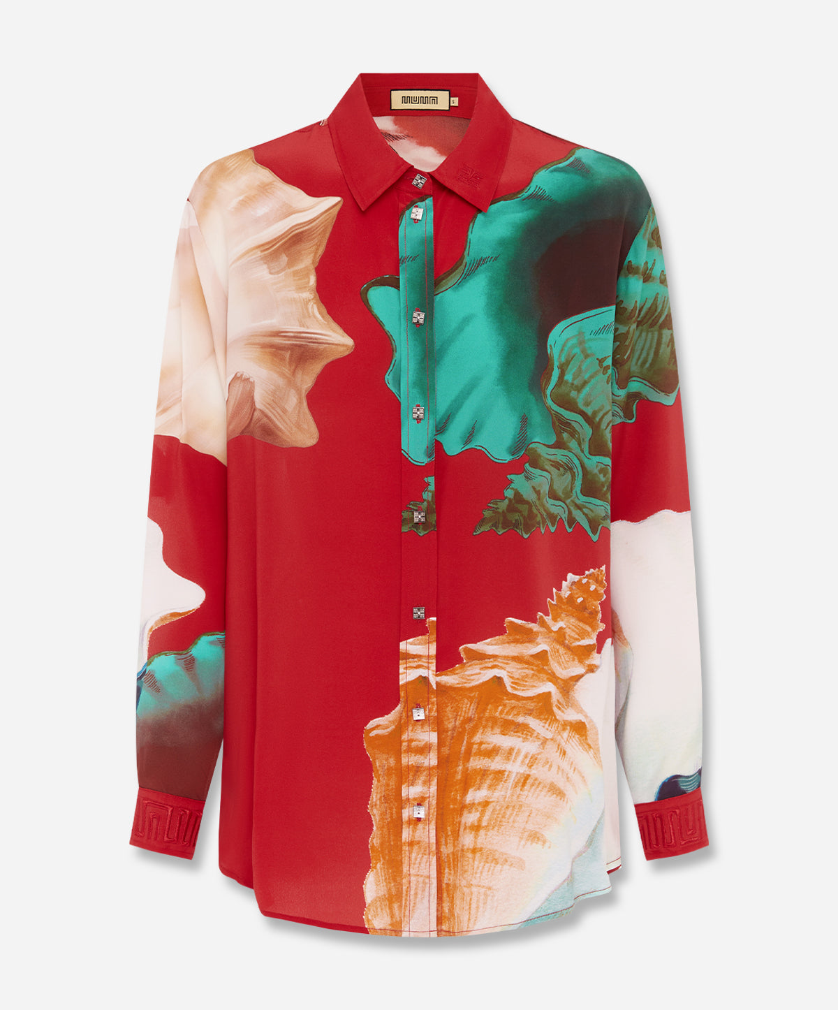 Murex Long Sleeve Silk Shirt