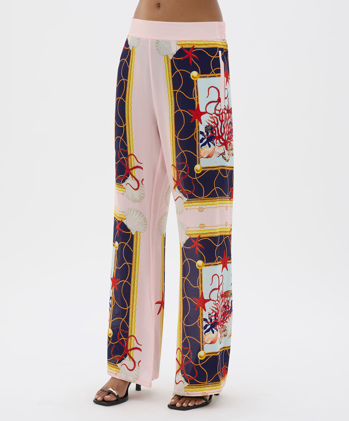 Coral Netting Long Pant