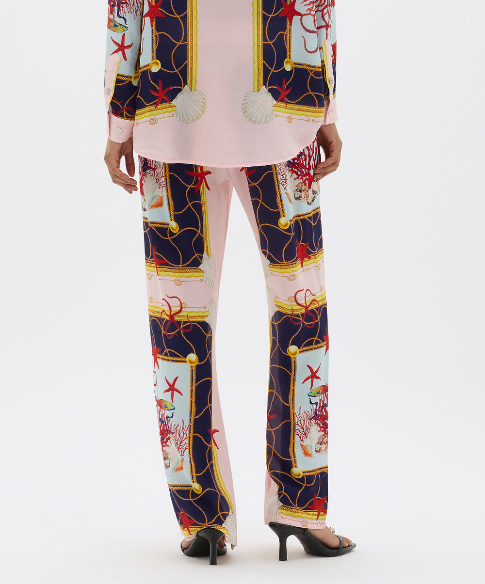 Coral Netting Long Pant