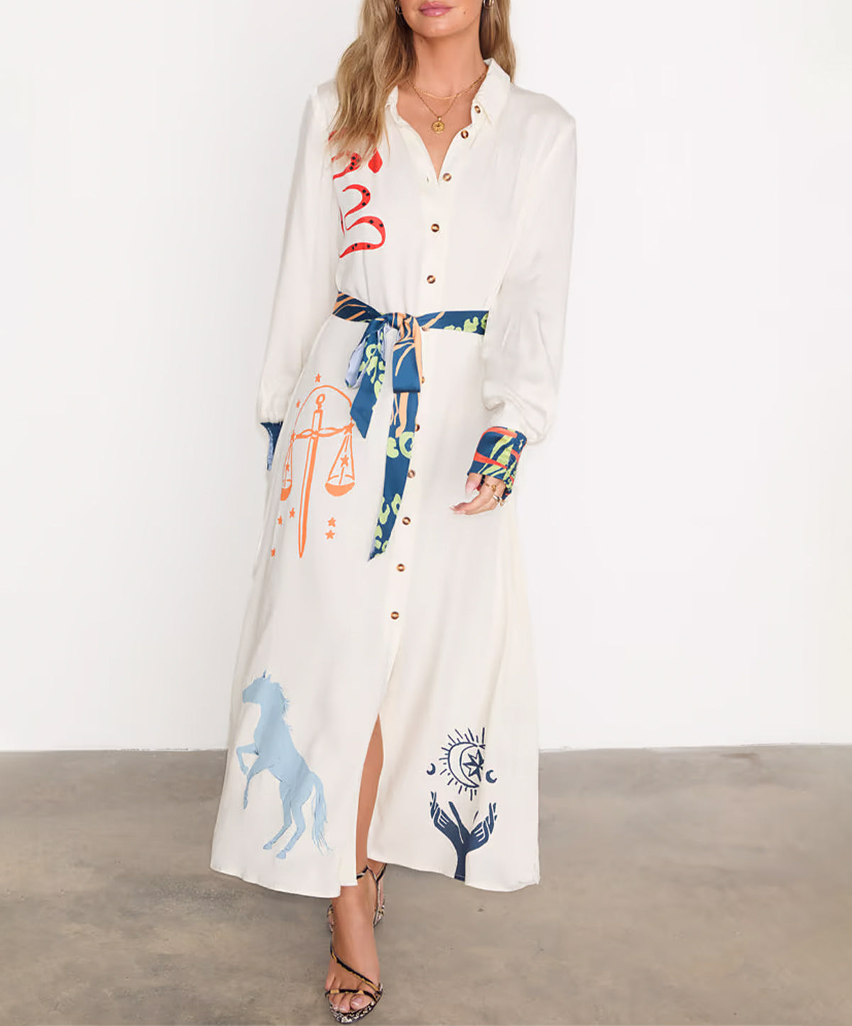 Mystical Shirt Dress