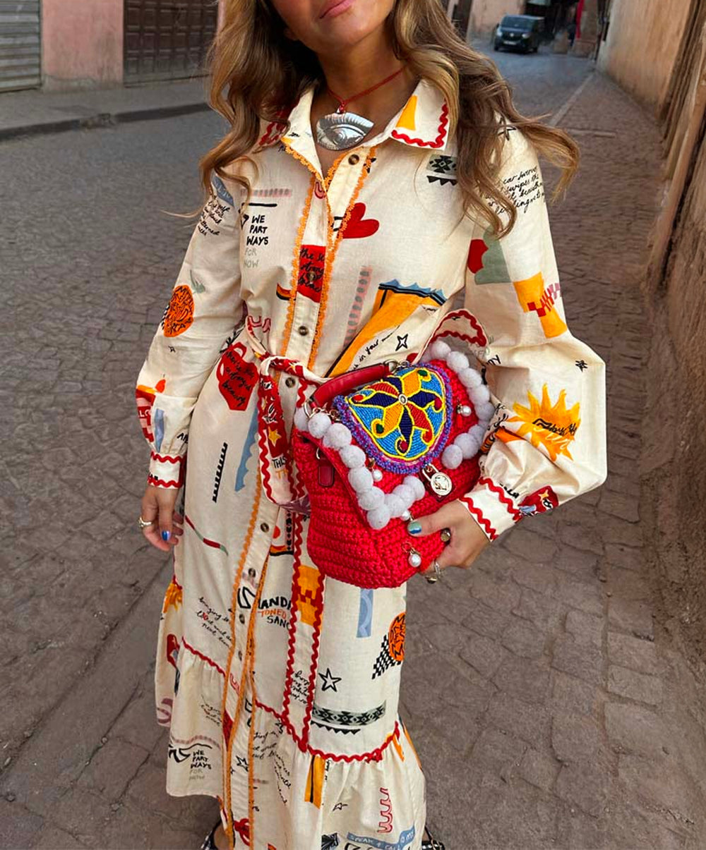 Poema Shirt Dress