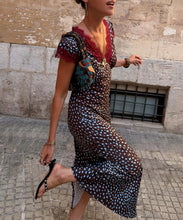 Load image into Gallery viewer, Chocolate Deer Olivia Dress