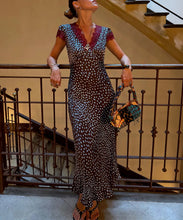 Load image into Gallery viewer, Chocolate Deer Olivia Dress
