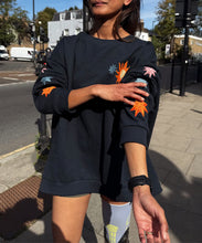Load image into Gallery viewer, Navy Charm Sweatshirt