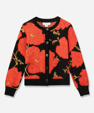 Load image into Gallery viewer, Black Poppy Cardigan