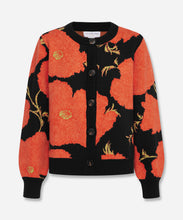 Load image into Gallery viewer, Black Poppy Cardigan
