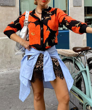Load image into Gallery viewer, Black Poppy Cardigan