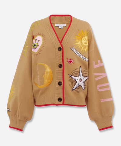Camel Mystical Cardigan