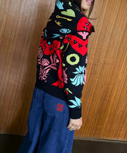 Load image into Gallery viewer, Black Amara Hollie Cardigan