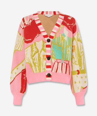 Pink Dallas Cardigan