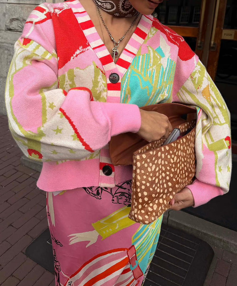 Pink Dallas Cardigan