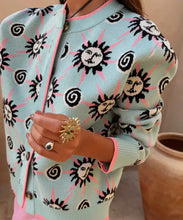 Load image into Gallery viewer, Blue Sun Hollie Cardigan