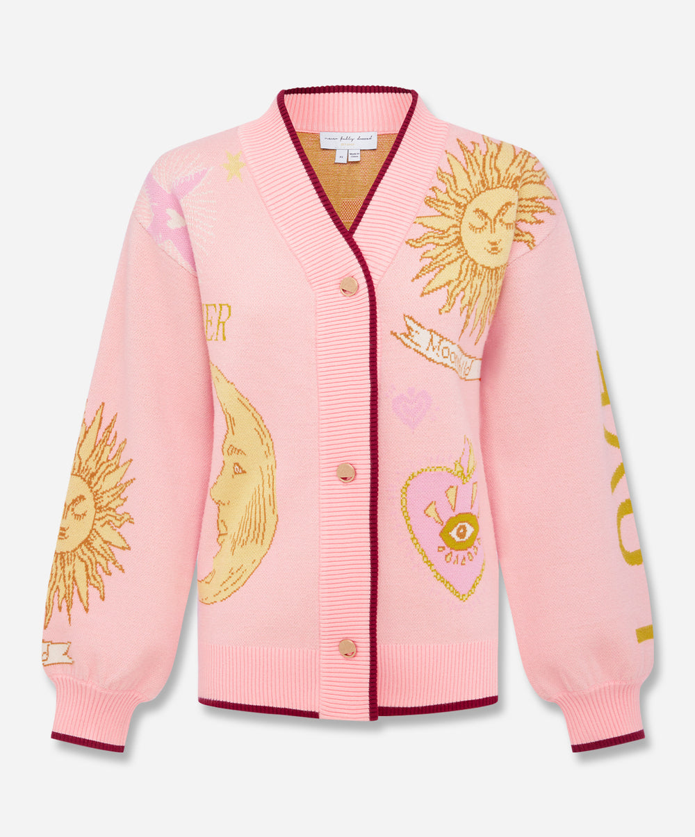 Pink Mystical Cardigan