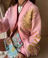 Load image into Gallery viewer, Pink Mystical Cardigan