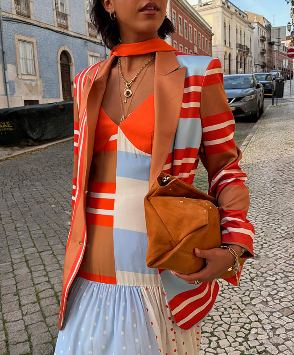 Multi Stripe Blazer