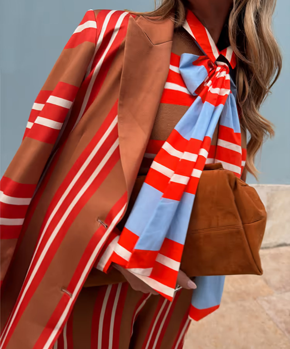 Multi Stripe Blazer