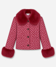 Load image into Gallery viewer, Burgundy Deer Jacket
