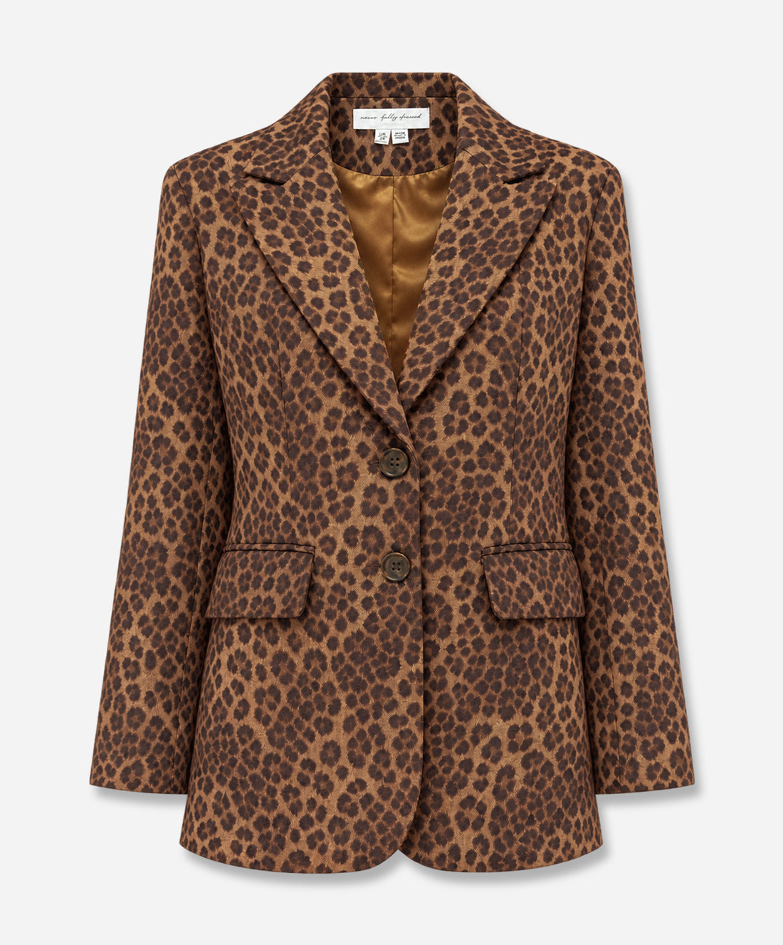 Leopard Taylor Blazer